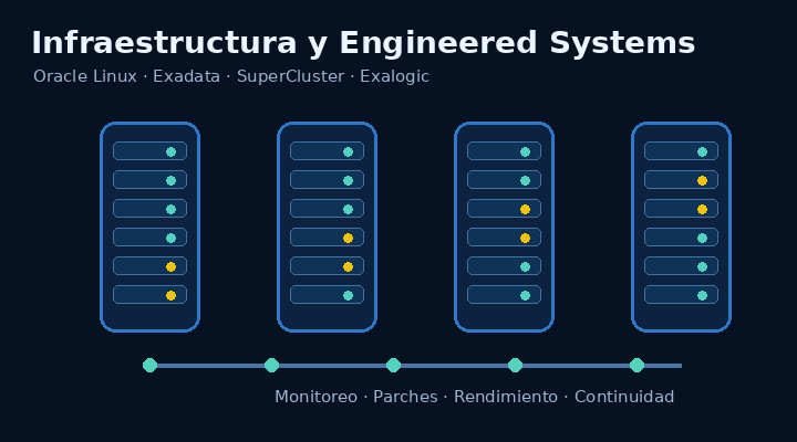 Animación de infraestructura Oracle